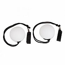 LED Poi - Spin-lightS (Pair) with Tail Covers