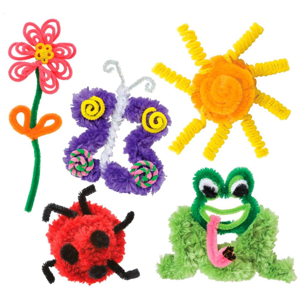 Giant Pipe Cleaner Party Over the Rainbow