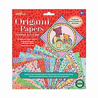 ORIGAMI PAPER FLOWER PATTERNS