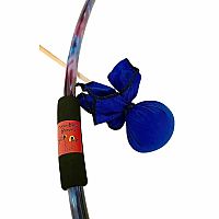 TBB BOW BLUE TIE DYE