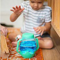 SENSORY PLAY JAR TEAL