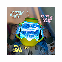 SENSORY PLAY JAR TEAL