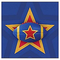 SOFT FOOT BALL RED STAR