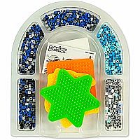 PERLER SHARKS FUSED BEAD KIT