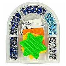 PERLER SHARKS FUSED BEAD KIT