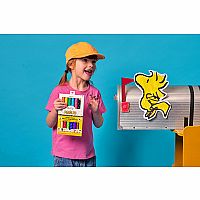 PEANUTS DOUBLE END BRUSH/STAMP