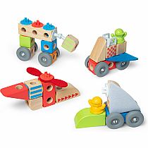 BLOCKABLES VEHICHLES PLAY SET