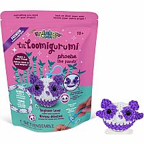 LOOMIGURUMI ANIMALS PURPLE PANDA