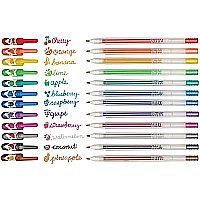 Yummy Scented Glitter Gel Pens - Set of 12