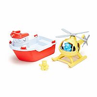 GT RESCUE BOAT W/ HELICOPTER