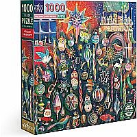 HOLIDAY ORNAMENTS 1000 PC PUZ