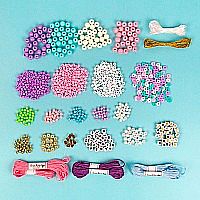 STMT FRIENDSHIP BRACELETS FLOWERS