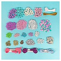STMT FRIENDSHIP BRACELETS FLOWERS