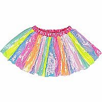 STRIPY SEQUINS SKIRT 4/6