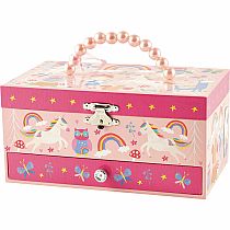 Rainbow Woodland Jewelry Box