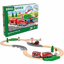 BRIO PULL BACK TRAIN SET