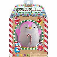 SQUSH PENGUIN GINGERBREAD HOUSE