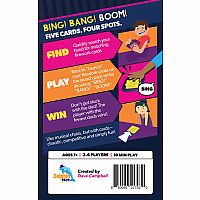 BING! BING! BANG! BOOM! CARD GAME