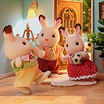 CC CHOCOLATE RABBIT FAMILY--Calico Critters