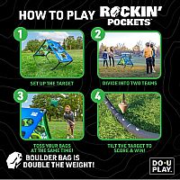ROCKIN POCKETS TOSS GAME