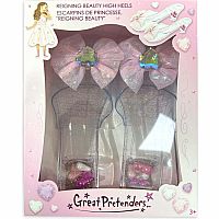 REIGNING BEAUTY HIGH HEELS PNK