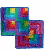 NEEDLEPOINT COASTER 