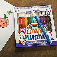 YUMMY YUMMY MARKERS 12 PK