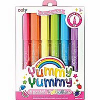 YUMMY PASTEL HIGHLIGHTERS 6 PK