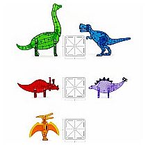 MAGNA-TILES DINOS 5 PC