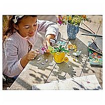 LEGO FLOWERS IN WATERING CAN