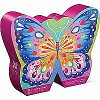 BUTTERFLY GARDEN 36 PIECE FLOOR PUZZLE