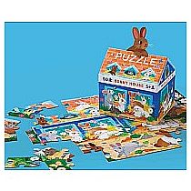 BUNNY HOUSE 50 PC PUZZLE