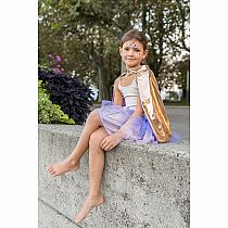 SUPER DUPER TUTU/CAPE  LILAC/GOLD