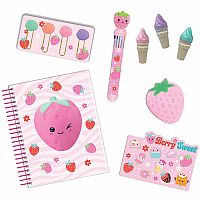 SQUISHY JOURNAL STRAWBERRY