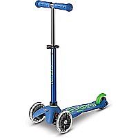 MINI DLX SCOOTER LED BLUE CRYSTAL