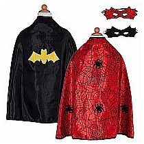 REV SPIDER/BAT CAPE & MASK