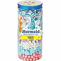 BEAD JEWELRY JAR MERMAID