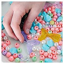 BEAD JEWELRY JAR MERMAID