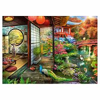JAPANESE GARDEN TEAHOUSE 1000P