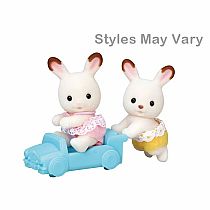 CC CHOCOLATE RABBIT TWINS--Calico Critters