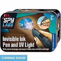 INVISIBLE INK PEN & UV LIGHT