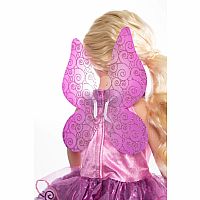 DOLL DRESS PURPLE BLOSSM FAIRY