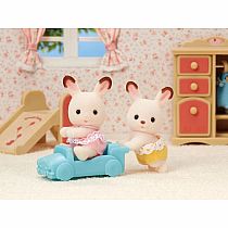 CC CHOCOLATE RABBIT TWINS--Calico Critters