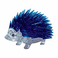 3D CRYTAL PUZ HEDGEHOG BLUE