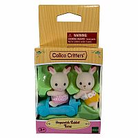 CC CHOCOLATE RABBIT TWINS--Calico Critters