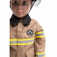 DOLL OUTFIT FIREFIGHTER