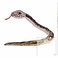SEQUIN SNAKE LEOPARD