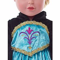 DOLL DRESS ICE PRINCESS CORONATION