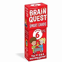 Brain Quest Grade 6, revised 4th edition: 1,500 Questions and Answers to Challenge the Mind