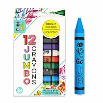 IHA JR 12 JUMBO CRAYONS